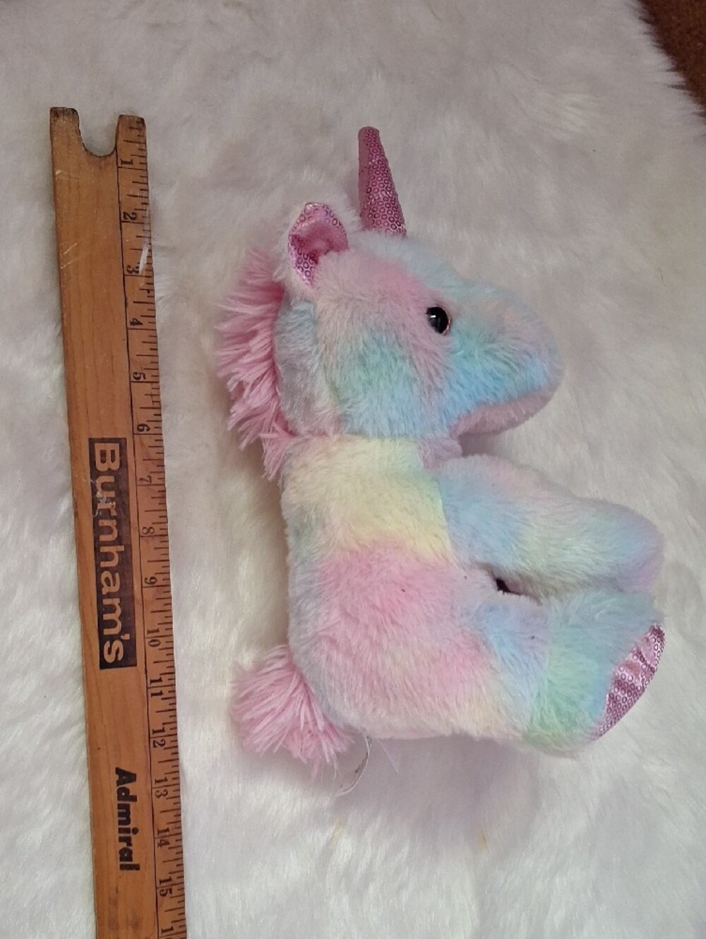 Kellytoy Pastel Rainbow Unicorn Plushie- NWT - Picture 8 of 11